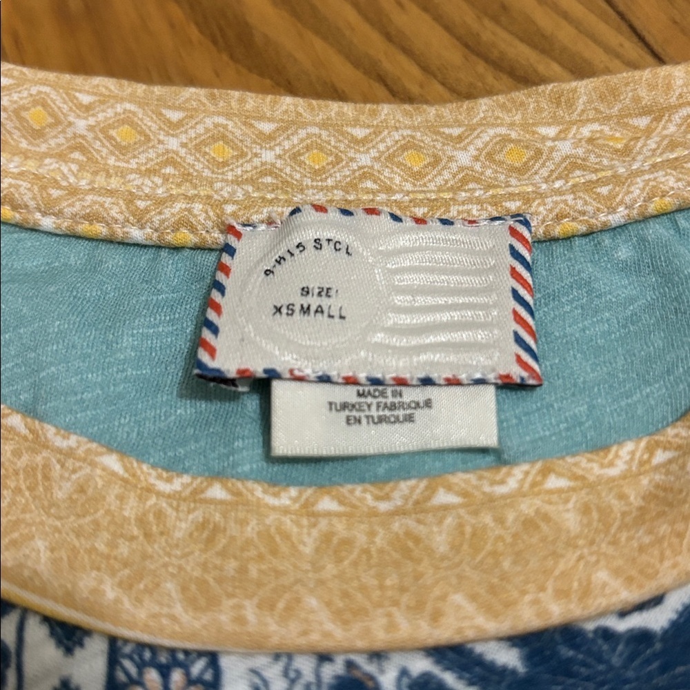 Anthropologie 9-H15 STCL Size XS 100% Cotton Shirt - Picture 2 of 4